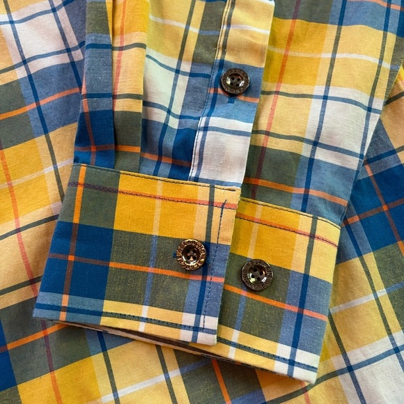 Ablanche New York Plaid Shirt Men's 3XL Button Up Long Sleeve Workcore - Picture 5 of 6